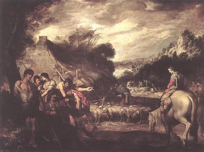 CASTILLO, Antonio del Joseph and his Brethren France oil painting art